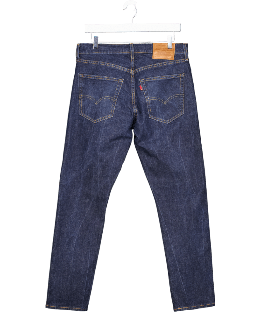 LEVI'S 512 Dark Blue Slim Tapered Jeans L30 W30 - Reliked