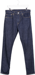 LEVI'S 512 Dark Blue Slim Tapered Jeans L32 W32 - Reliked