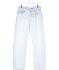 LEVI'S 90's 501 Jeans In Light Wash Blue L30 W27 - Reliked