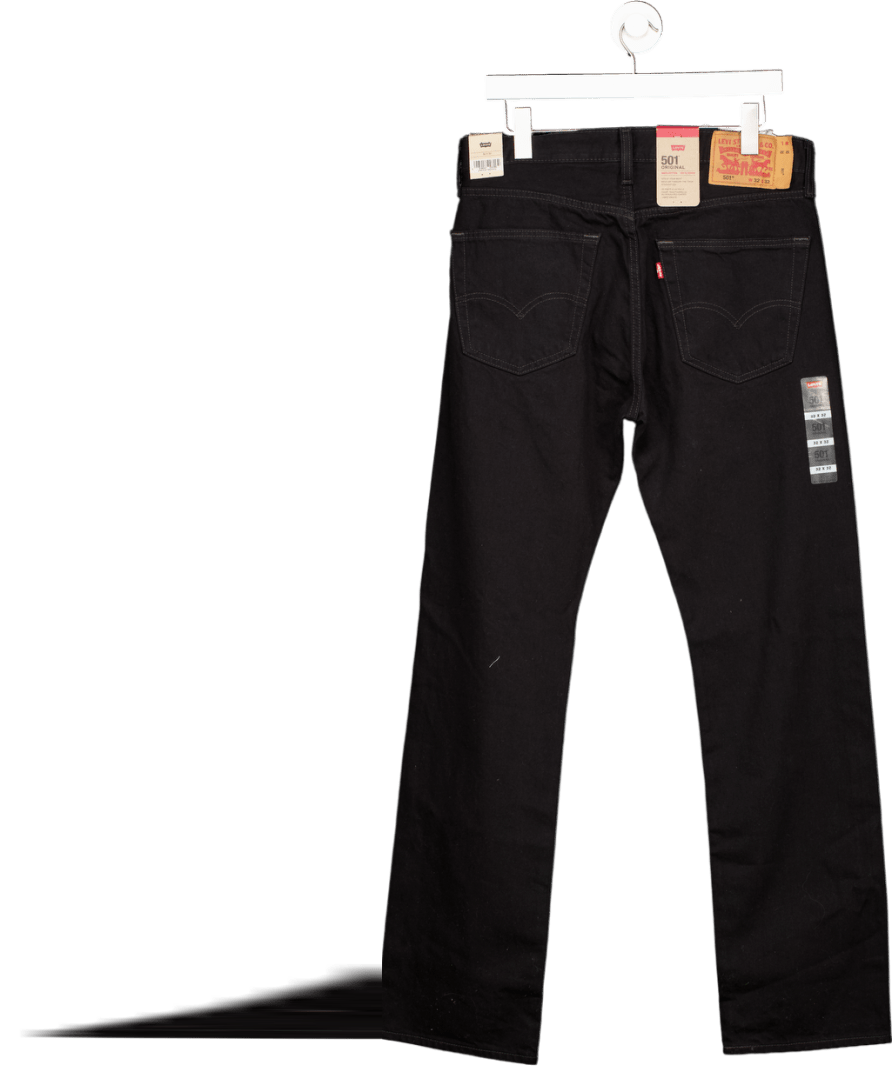 levis Black 501 Original Jeans W32 - Reliked
