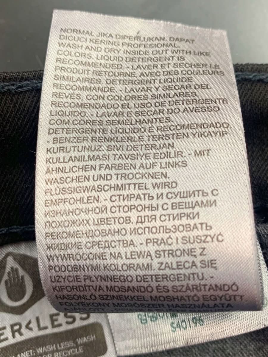 Levi's Black 511 High - Waist Denim Shorts W 34 L 34 - Reliked