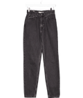 LEVI's Black 80's Mom Jeans L30 W24 - Reliked