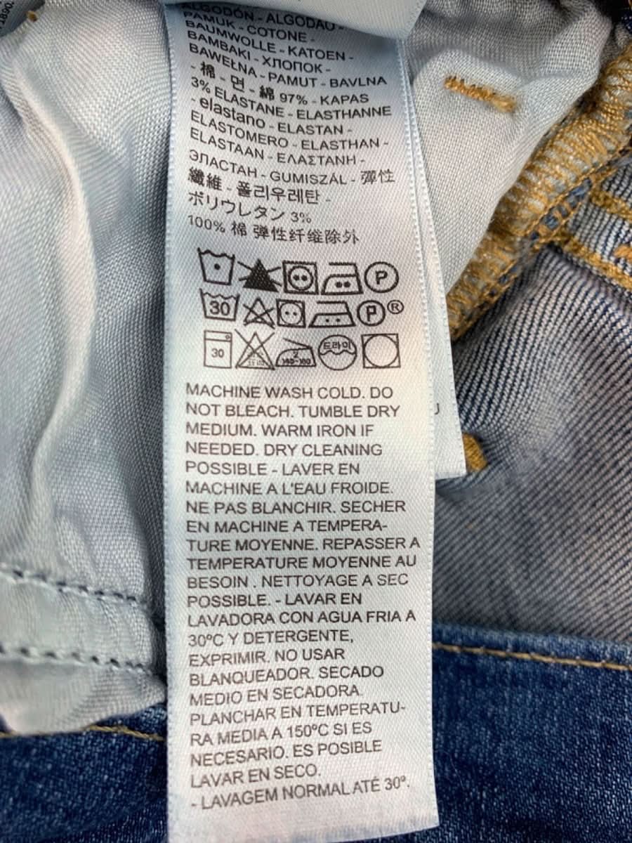 Levi's Blue 724 High - Rise Slim Straight Jeans W27 - Reliked