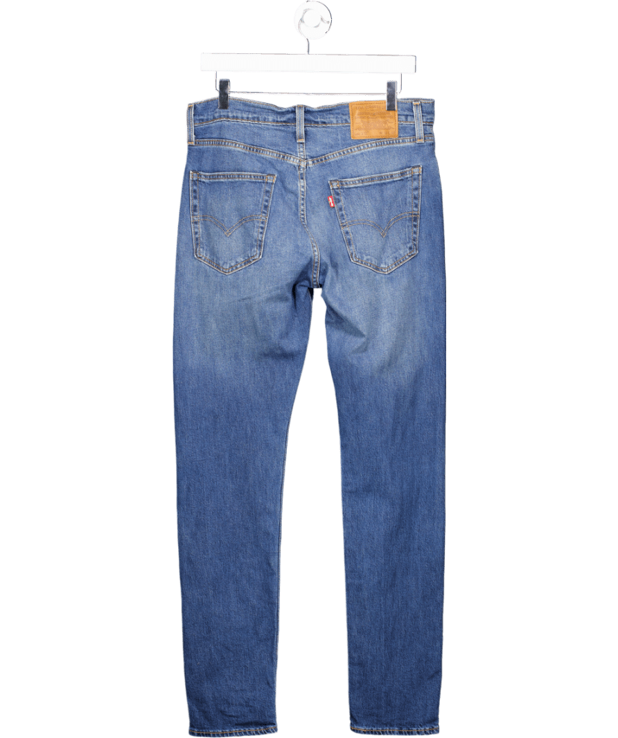 levis Blue Full - length ribcage Jeans W32 - Reliked
