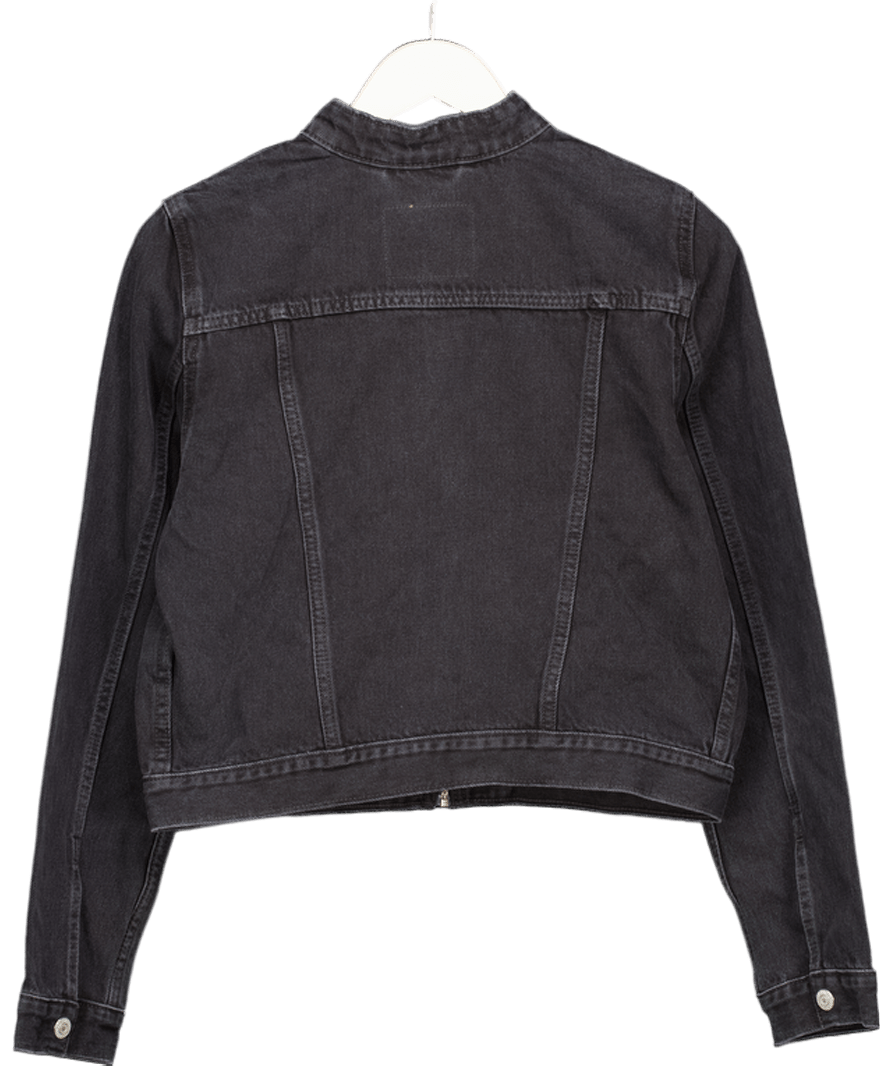 LEVI'S Blue Moto Trucker Jacket UK M - Reliked