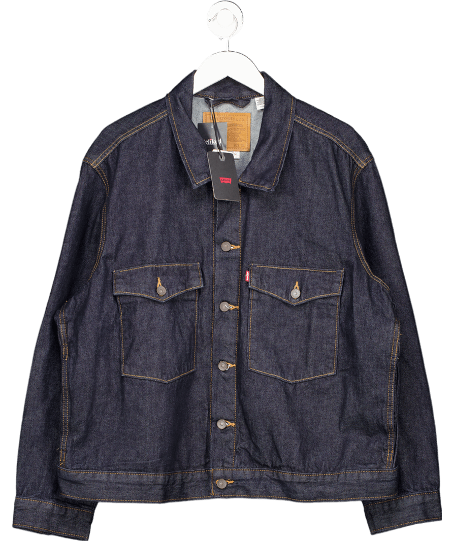 levis Blue Trucker Jacket UK XL - Reliked