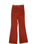 LEVI'S Brown 70s High Flare Cord Trousers L32 W25 - Reliked