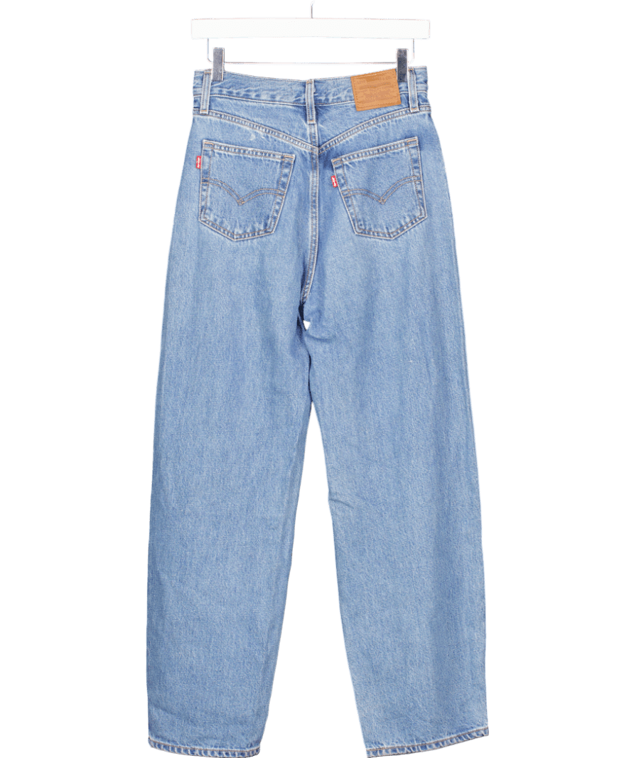 LEVI'S Light Blue Balloon Leg Jeans - L28 W26 - Reliked