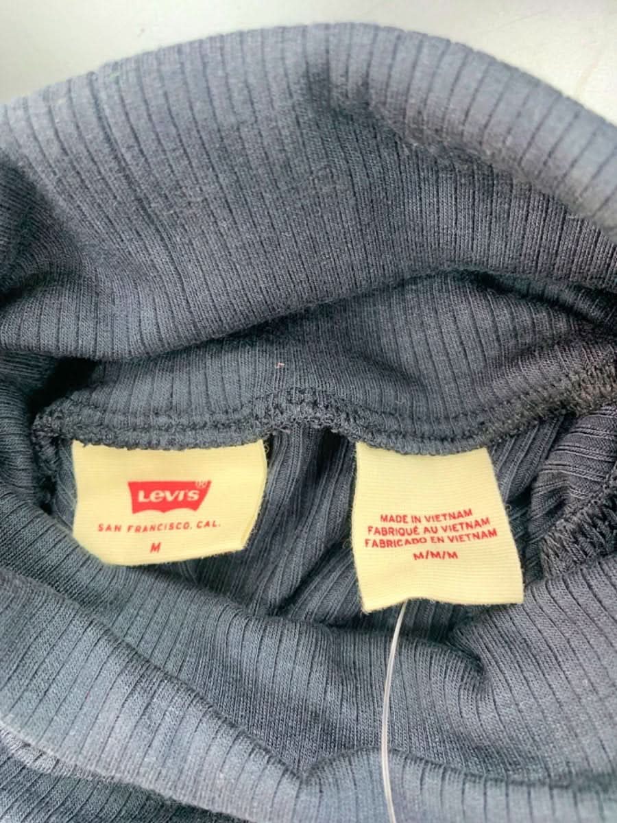 Levi's Navy Everyday Turtleneck Body Fit Cropped M - Reliked