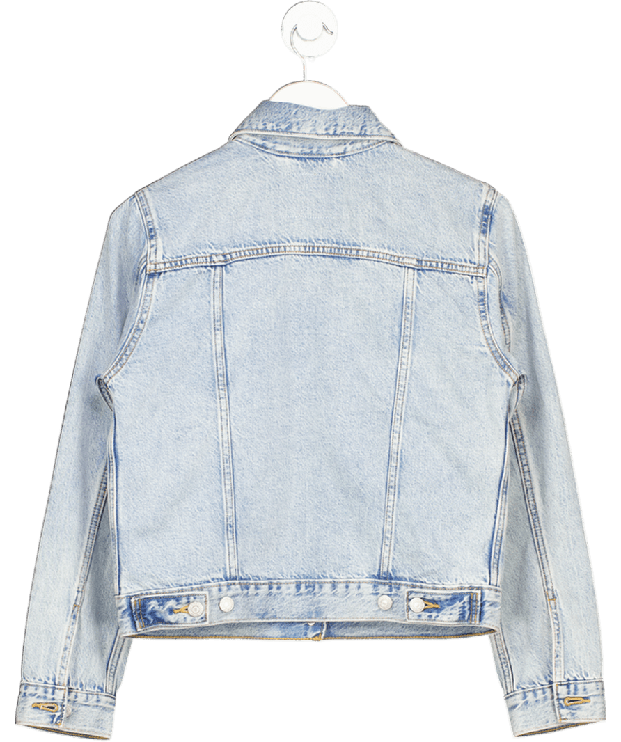 LEVI'S The Original Trucker Jacket - Light Blue Wash UK S - Reliked