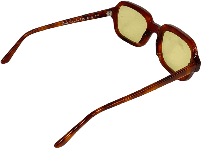 Lexxola Brown Jordy | Tort & Yellow Sunglasses - Reliked