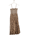 Lily and Lionel Brown Annie Feline Dress UK S - Reliked