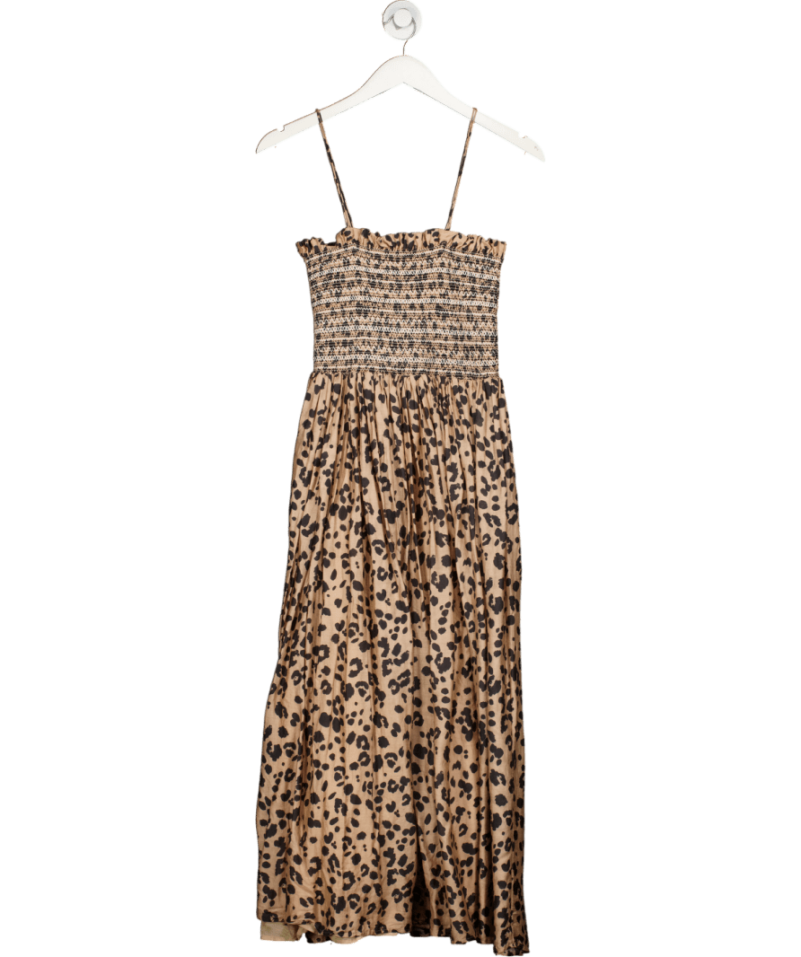 Lily and Lionel Brown Annie Feline Dress UK S - Reliked