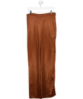 Lily & Lionel Leon Wide Leg Trouser In Brown UK 12 - Reliked