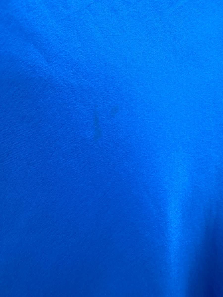 LILYSILK Cobalt Blue 100% Silk Mini Slip Dress UK S - Reliked