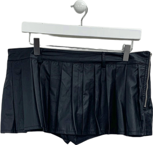 Lioness Black Pleated Skirt UK S - Reliked