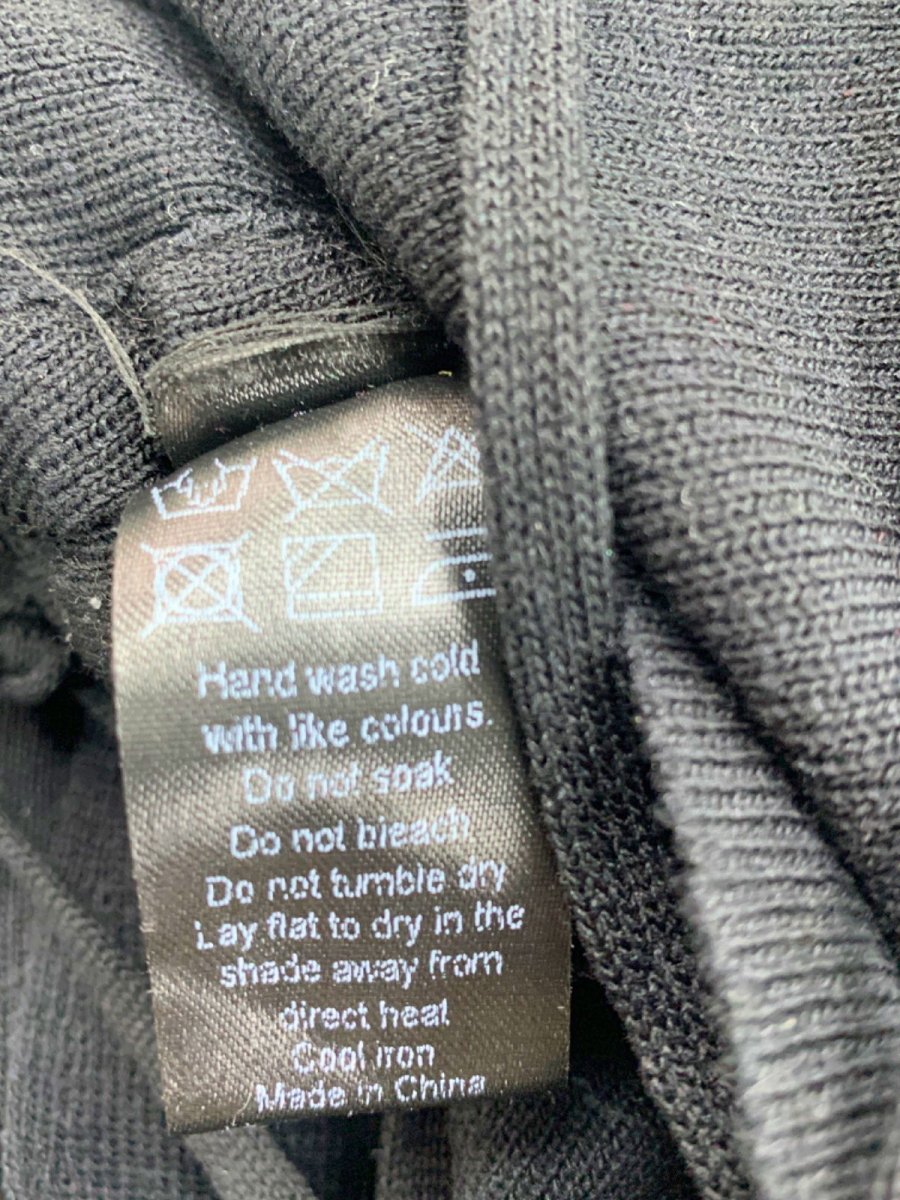 Lioness Black Sleeveless Ruched Top UK S - Reliked