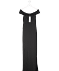 LIPSY Black Premium One Shoulder Diamante Embellished Dress UK 6 - Reliked