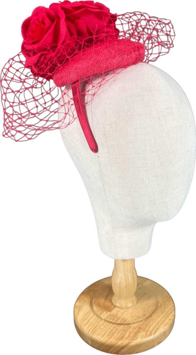 LK Bennett Alice Red Netted Alice Band - Reliked