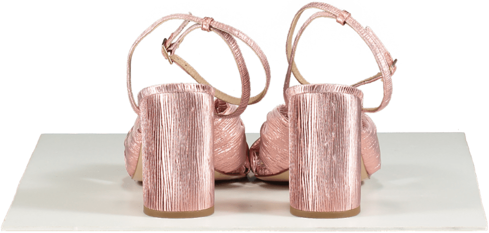 LK Bennett Pink Eliana High Heel Sandals 41 UK 8 - Reliked