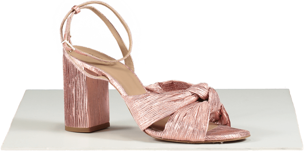 LK Bennett Pink Eliana High Heel Sandals 41 UK 8 - Reliked