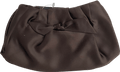 L.K.Bennett Brown Leather Bow Tie Purse - Reliked