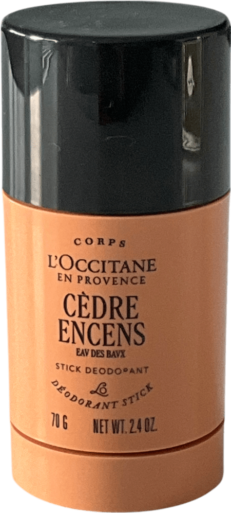 Loccitane Cèdre Encens (formerly Eaux Des Baux) Deodorant Stick 70g - Reliked