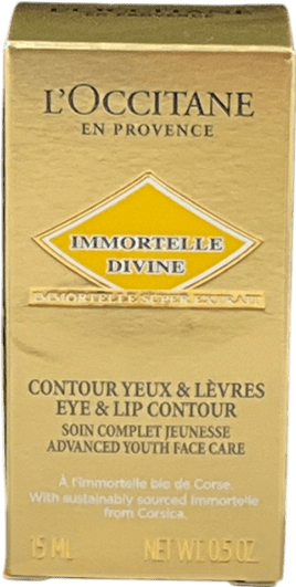 Loccitane Immortelle Divine Eye & Lip Contour 15ml - Reliked