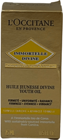 Loccitane Immortelle Divine Youth Oil 15ml - Reliked