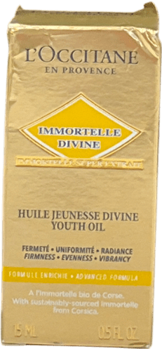 Loccitane Immortelle Divine Youth Oil 15ml - Reliked