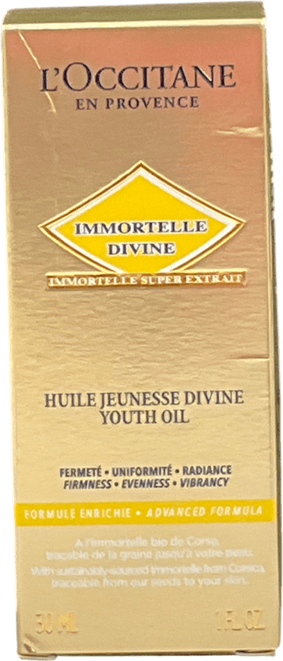 Loccitane Immortelle Divine Youth Oil 30ml - Reliked
