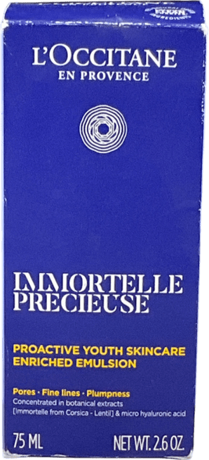 Loccitane Immortelle Precious Emulsion 75ml - Reliked