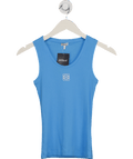 Loewe Blue Anagram - embroidery Rib Tank Top UK XS - Reliked