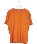 Loewe Orange Debossed Anagram T-shirt UK L - Reliked