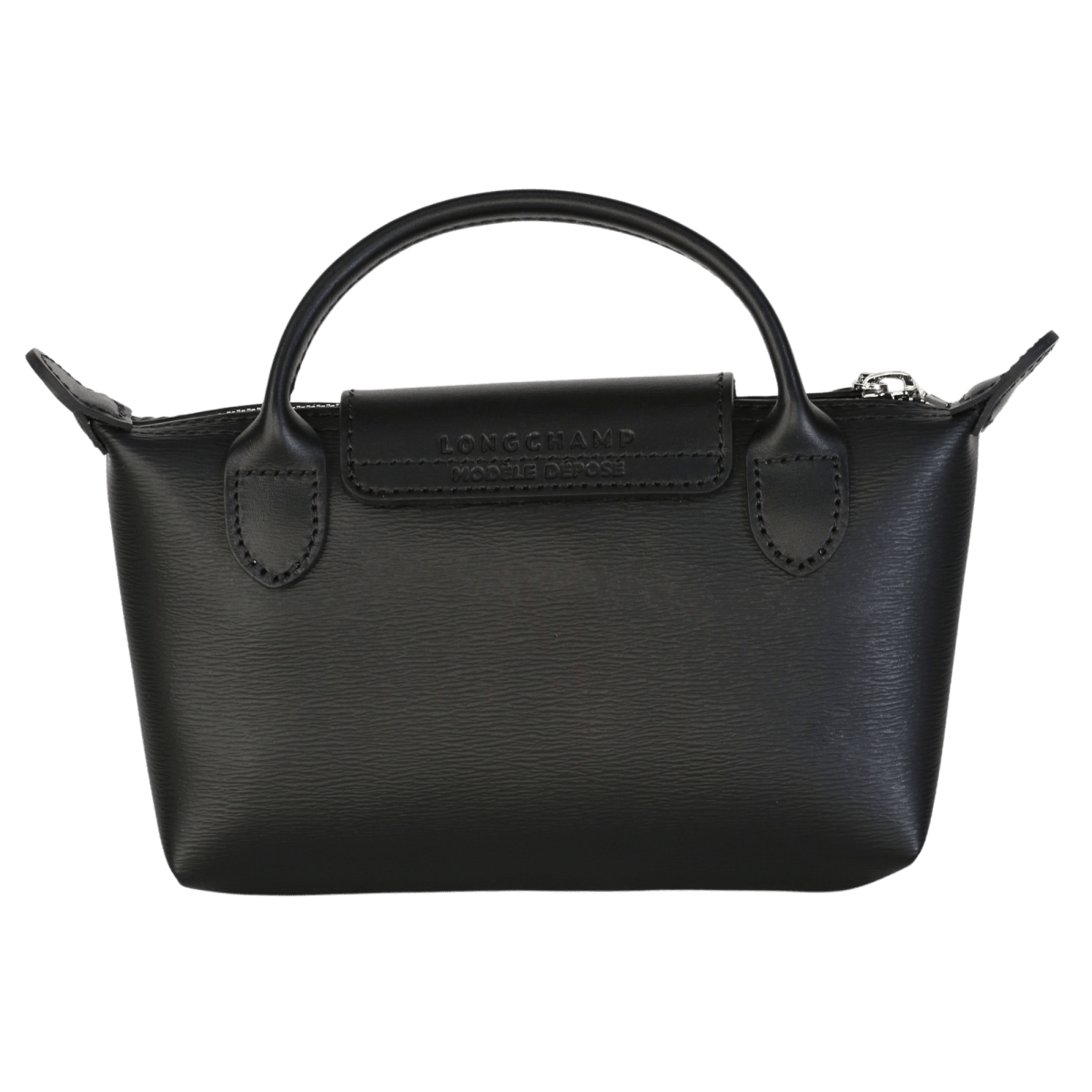Longchamp Black Le Pliage City Pouch With Handle No Size - Reliked