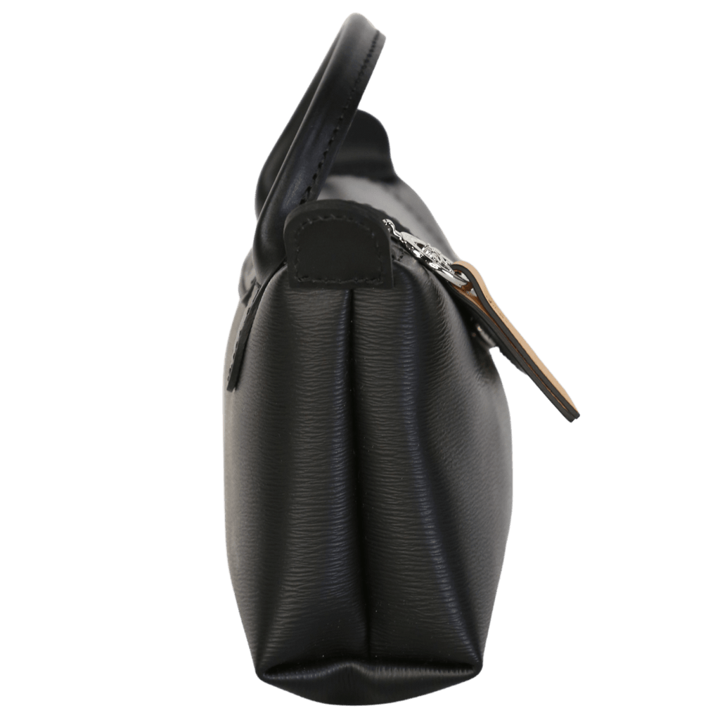 Longchamp Black Le Pliage City Pouch With Handle No Size - Reliked