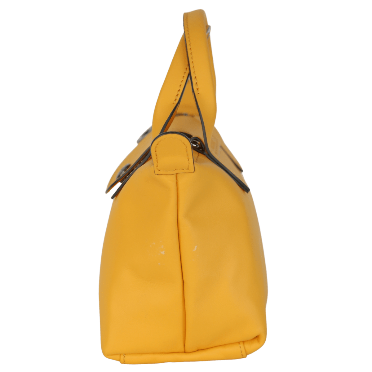 Longchamp Yellow Extra Small Leather Le Pliage Xtra Cross - body Bag No Size - Reliked