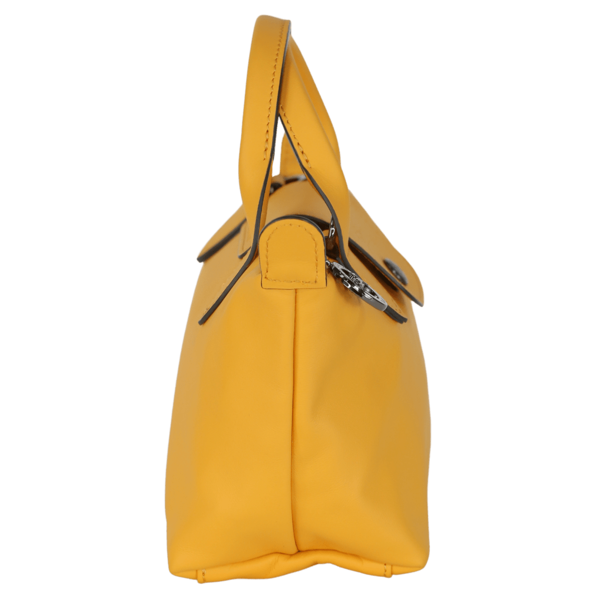 Longchamp Yellow Extra Small Leather Le Pliage Xtra Cross - body Bag No Size - Reliked