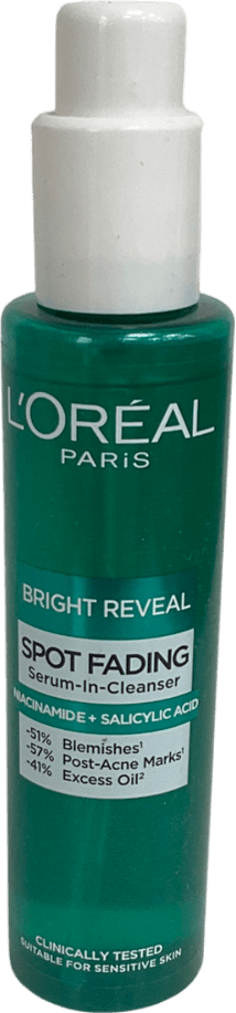 L'Oreal Bright Reveal Spot Fading Serum - in - cleanser 150ml - Reliked