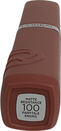 L'Oreal Matte Resistance Lipstick 100 Fairytale Ending 5ml - Reliked