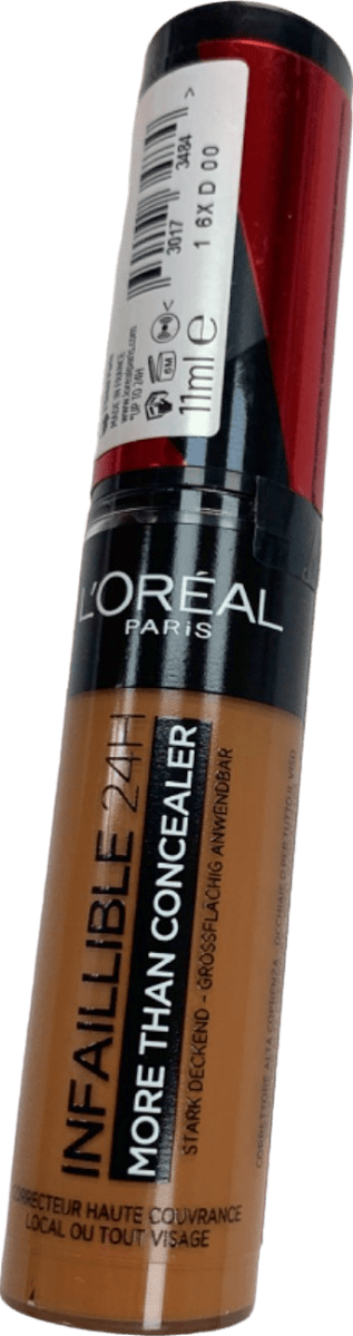 L'Oreal Paris Infallible 24H More Than Concealer 338 Honey 11ml - Reliked