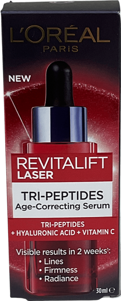 loreal Revitalift Laser Tri - peptides Age - correcting Serum 30ml - Reliked