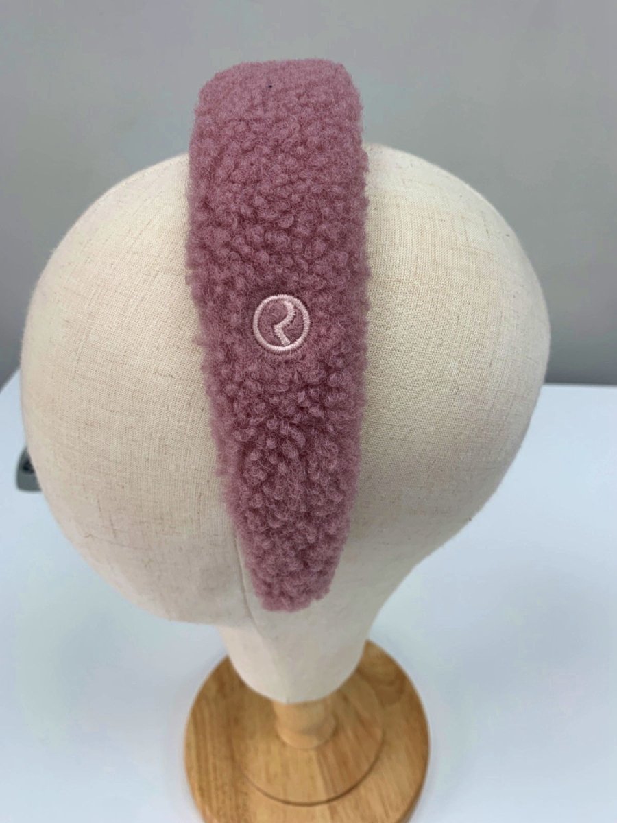 Lorna Drew Pink Shearling Headband - Reliked