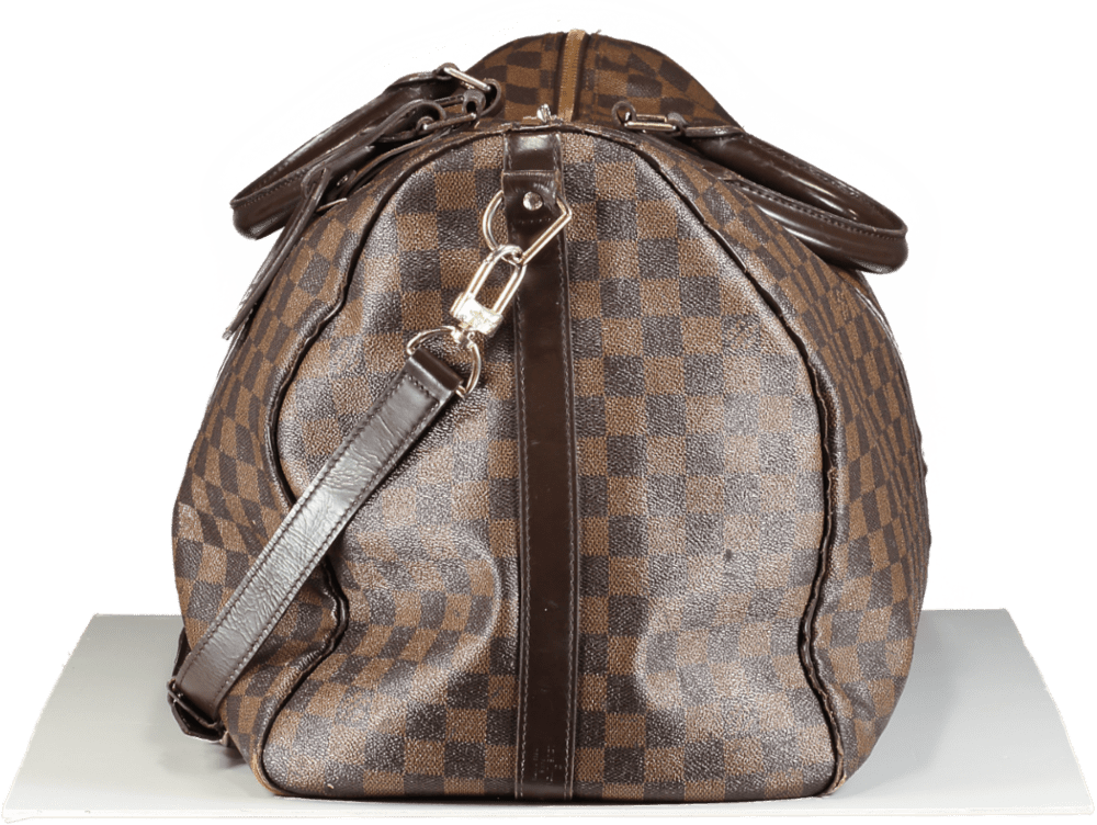 Louis Vuitton Brown Keepall Bandoulière 55 Weekend Bag - Reliked