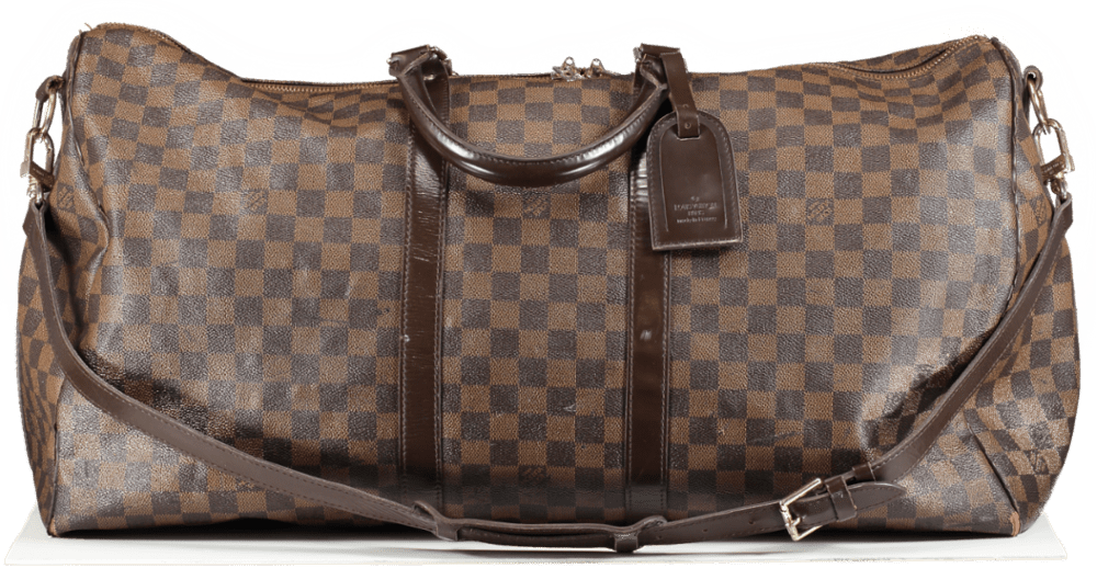 Louis Vuitton Brown Keepall Bandoulière 55 Weekend Bag - Reliked