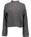 Loulou Studio Grey Faro Ribbed - knit 100% Cashmere Jumper UK XS - Reliked