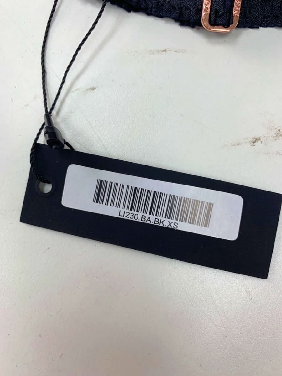 Lounge Black Gia Embroidered Sheer Corset Bodysuit XS - Reliked