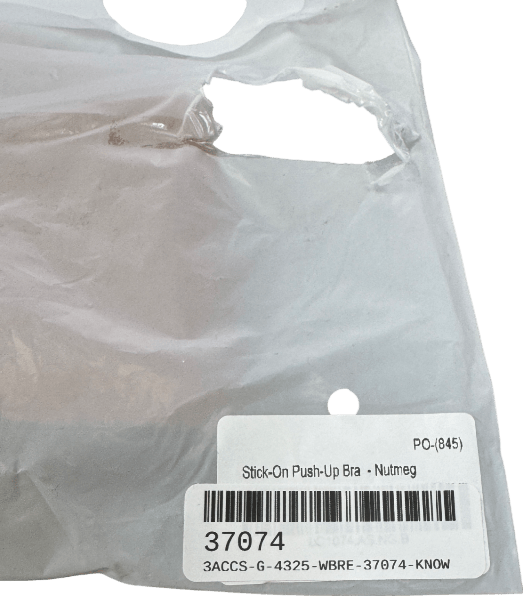 Lounge Underwear Brown Stick - on Push - up Bra - Nutmeg B - cup One Size - Reliked