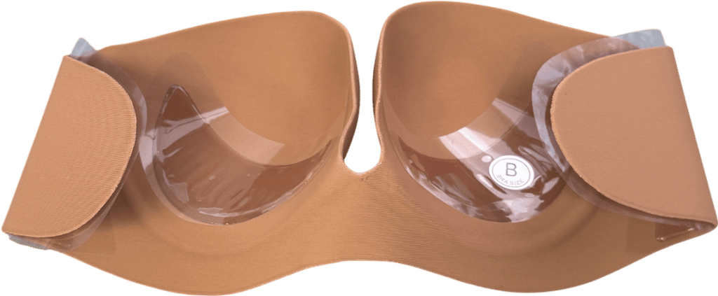 Lounge Underwear Brown Stick - on Push - up Bra - Nutmeg B - cup One Size - Reliked