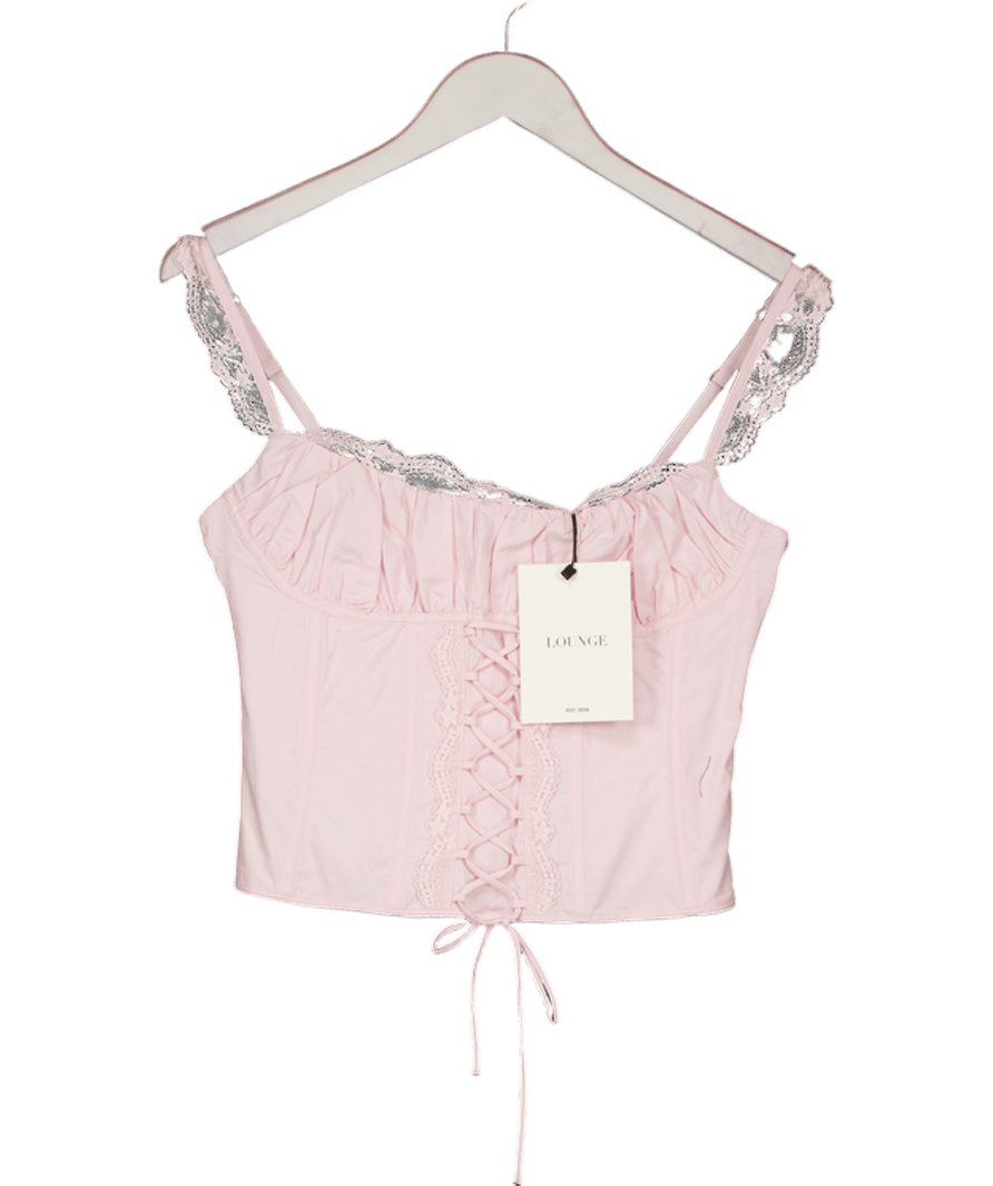 Lounge Underwear Pink Belle Corset Top UK 10 - Reliked